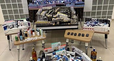 Manisa'da 4 bin 600 paket kaçak sigara yakalandı