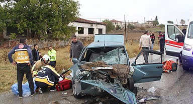 Manisa'da yağmur kazayı da beraberinde getirdi: 1 bebek öldü, 5 kişi yaralandı