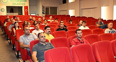 Manisa'da belediye personeline 'Afet Bilinçlendirme' eğitimi