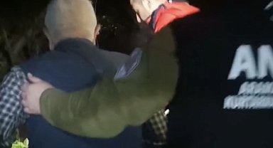 Mantar toplamaya çıktıktan sonra kaybolan yaşlı adam 8 saat sonra bulundu