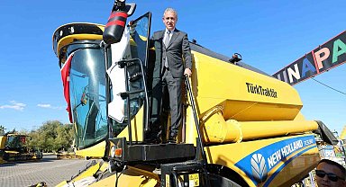 Mardin'de 16 kooperatife biçerdöver desteği