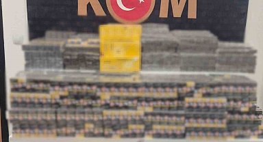 Mardin'de 7 bin paket kaçak sigara ele geçirildi