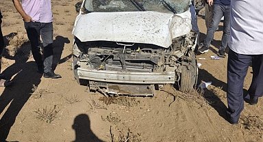 Mardin'de trafik kazası: 1 ölü, 1 yaralı