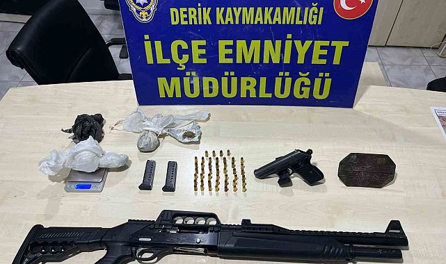 Mardin'de uyuşturucu operasyonunda 2 gözaltı