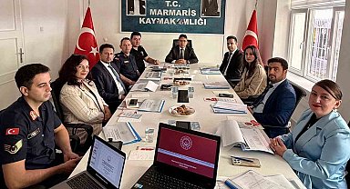 Marmaris'te kadına yönelik şiddetle mücadele ve çocuk koruma toplantısı yapıldı