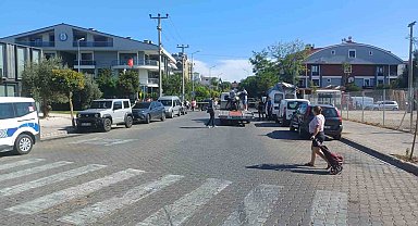 Marmaris'te motosikletli saldırı: 1 yaralı