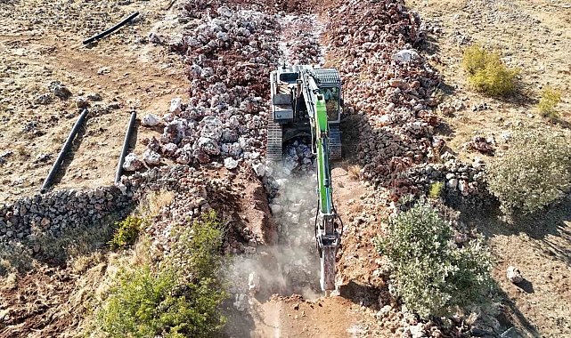 MARSU'dan Ortaca Mahallesi'ne 8 bin metrelik atık su altyapı yatırımı