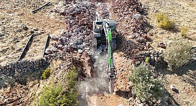 MARSU'dan Ortaca Mahallesi'ne 8 bin metrelik atık su altyapı yatırımı