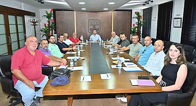 MATSO'da zeytinyağı fabrikası işletmelerinin sorun ve talepleri masaya yatırıldı