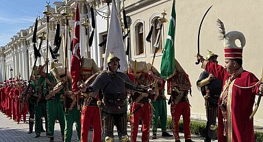 Mehteran gösterileri Yıldız Sarayı'nda sona erdi