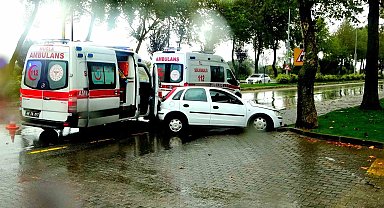 Menteşe'de trafik kazası: 3 yaralı