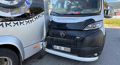 Menteşe'de zincirleme trafik kazası