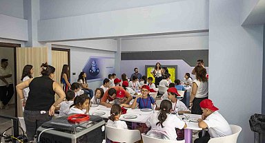 Mercan'da özel öğrenciler için bilim yolculuğu