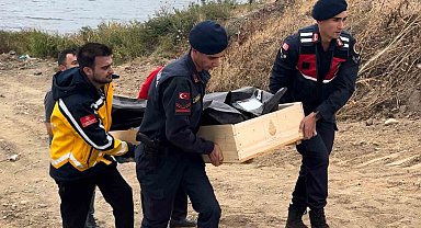 Meriç Nehri'nde çürümüş bir erkek cesedi bulundu