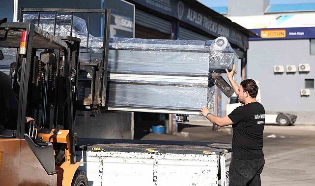 Merkezefendi'de üretilen mama makinelerinin 29. durağı Selçuk oldu