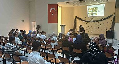 Mersin'de annelere madde bağımlılığıyla mücadele eğitimi
