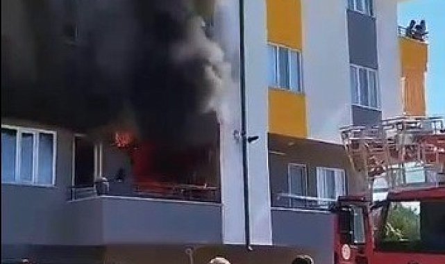 Mersin'de ev yangını korkuttu