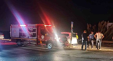 Mersin'de iki otomobil çarpıştı: 1 ölü, 4 yaralı