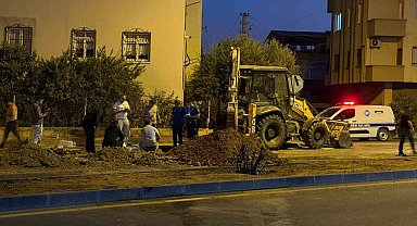 Mersin'de internet çalışması için yapılan kazı doğalgaz borusuna zarar verdi: 2 yaralı