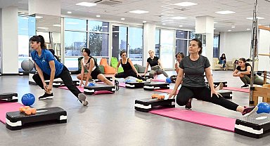 Mersin'de kadınlara ücretsiz pilates desteği