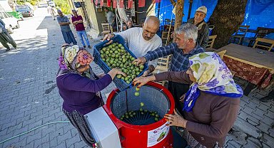 Mersin'de üreticiye ceviz soyma makinesi desteği
