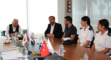 Mersinli genç denizciler Erasmus stajı için İtalya yolcusu