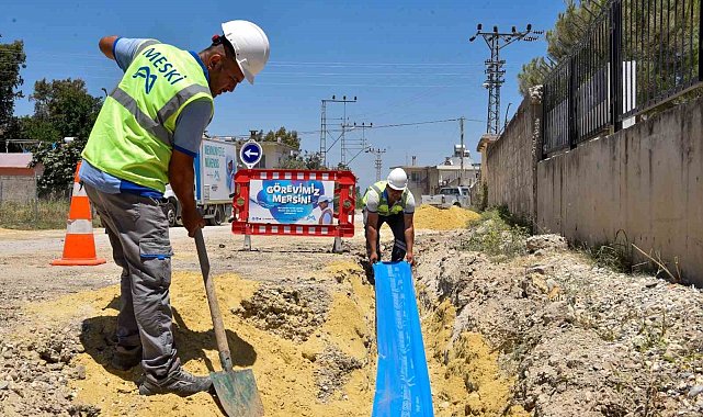 MESKİ, Tarsus Baltalı Mahallesi'nin su kapasitesini artırdı