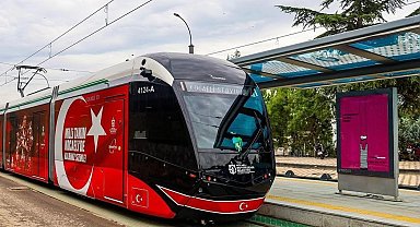 Milli maç saatinde tramvay ücretsiz