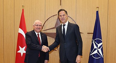 Milli Savunma Bakanı Güler, NATO Genel Sekreteri Rutte ile görüştü