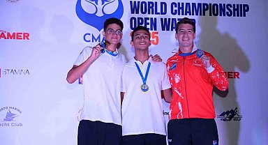 Milli sporcu Derin Toparlak, dünya 3.'sü oldu