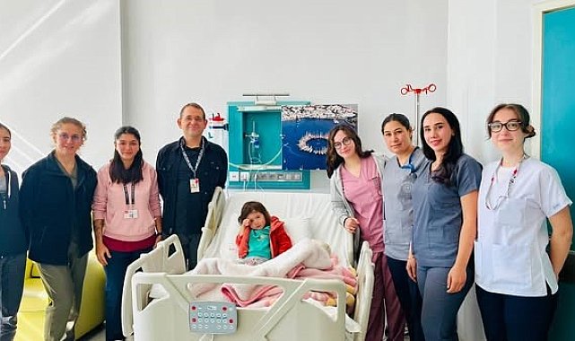 Minik Beren, açık kalp ameliyatı ile sağlığına kavuştu