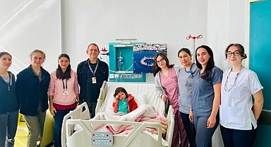 Minik Beren, açık kalp ameliyatı ile sağlığına kavuştu