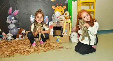 Minik kalplerden büyük destek: Esenyurtlu çocuklardan barınağa mama bağışı