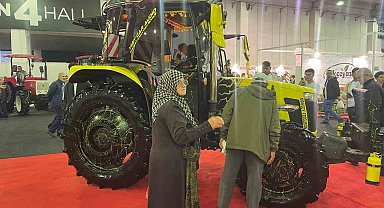 Modifiye traktörler Bursa Tarım Fuarı'nın ilgi odağı oldu