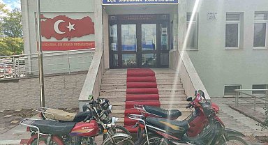 Motor ve şase numarası kazınmış 4 motosiklet ele geçirildi