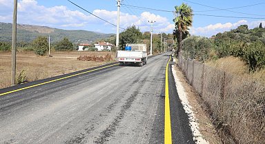 Muğla Büyükşehir, Şirinköy-Çıtlık'ta yol çalışmalarını tamamladı