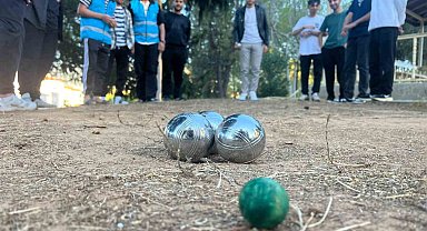 Muğla erkek öğrenci yurdunda Bocce turnuvası heyecanı