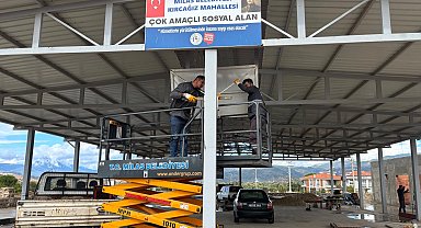 Muğla Milas'ta potaların kurulumu başladı