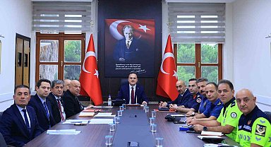 Muğla'da 'Karayolu Trafik Güvenliği' toplantısı