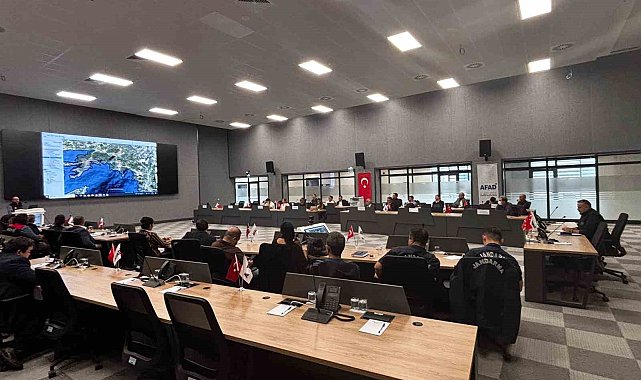 Muğla'da afetlere hazırlık toplantısı