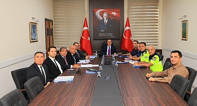 Muğla'da trafik güvenliği toplantısı gerçekleştirildi