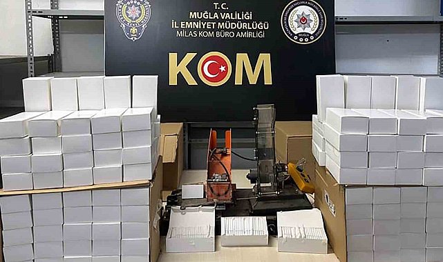 Muğla'nın 6 ilçesinde kaçak tütün mamulleri operasyonu