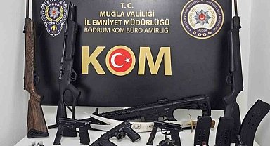 Muğla'nın 7 ilçesinde silah operasyonu: 4 tutuklama