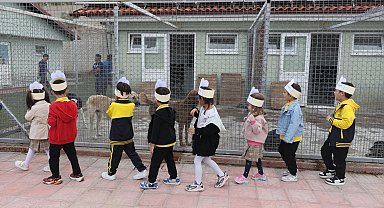 Muğlalı minik yüreklerden can dostlara ziyaret