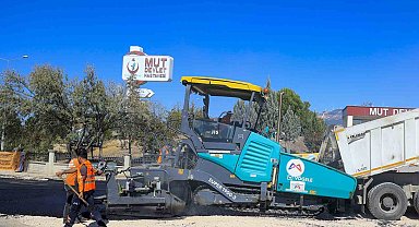Mut'ta yenilenen yollar ulaşımı rahatlattı