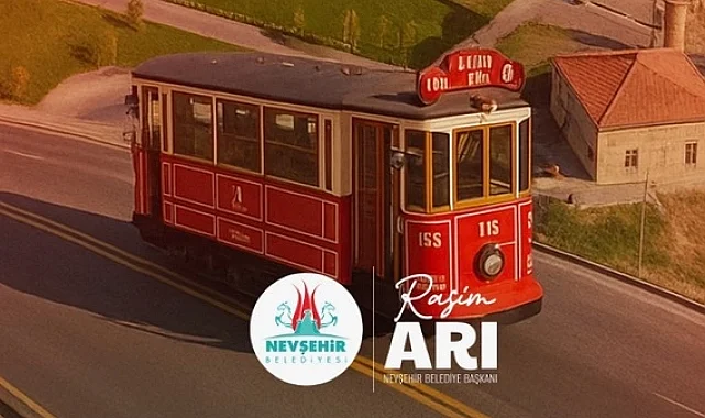 Nevşehir'in nostaljik tramvayı yola çıkıyor