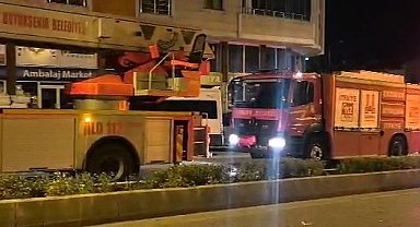 Ocakta unutulan yemek ekipleri alarma geçirdi