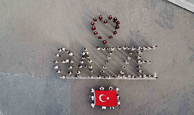 Öğrencilerden Gazze'ye anlamlı destek
