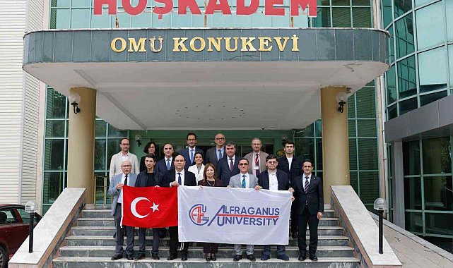 OMÜ ile Alfraganus Üniversitesi arasında akademik iş birliği görüşmeleri