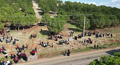 Onikişubat Belediyesi'nden 300 öğrenciyle orman temizliği